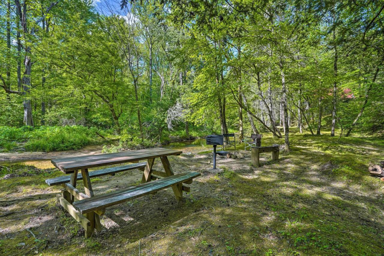 Cozy Tellico Plains Cabin With Large Mountain Creek! Екстер'єр фото