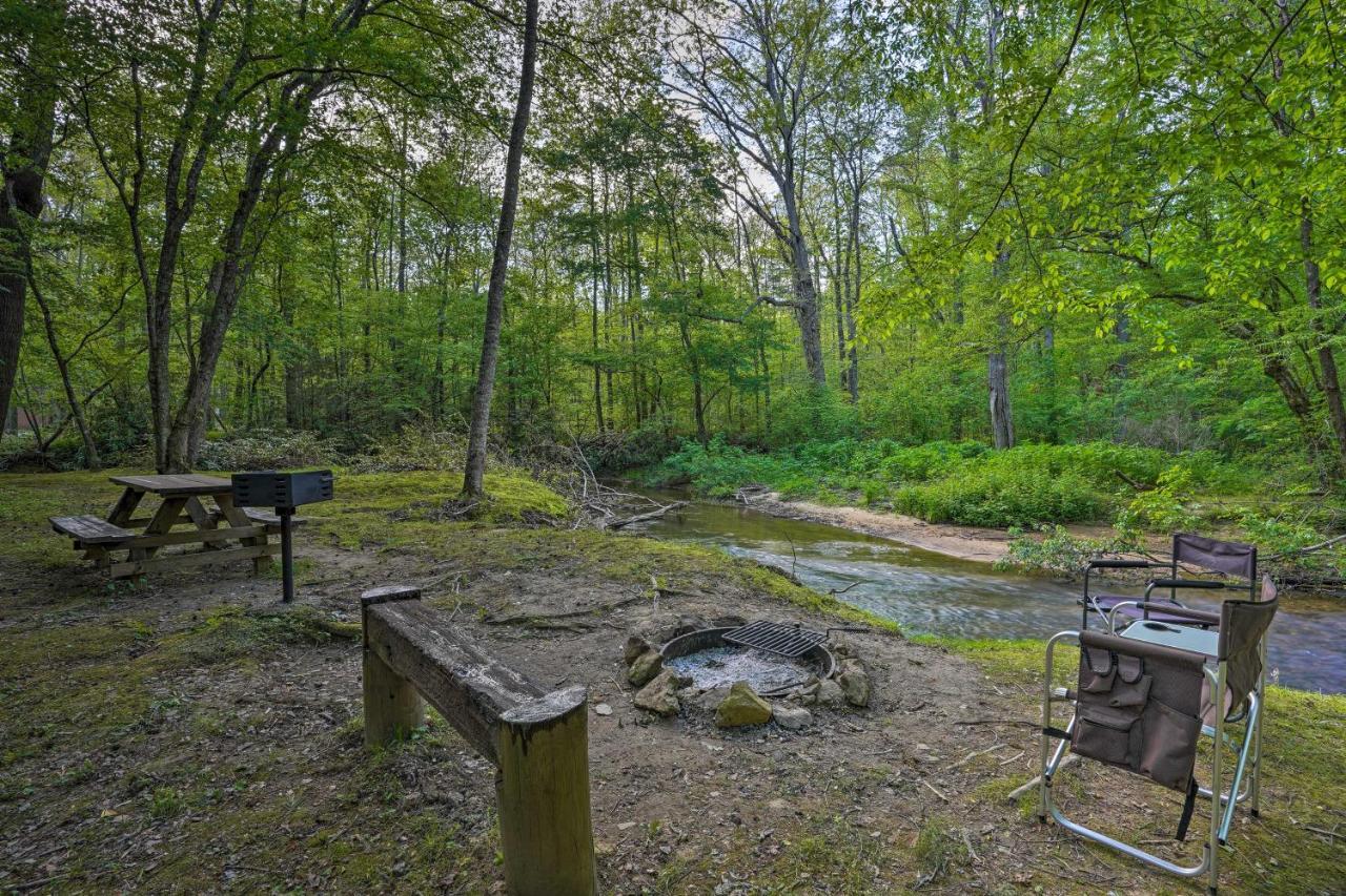 Cozy Tellico Plains Cabin With Large Mountain Creek! Екстер'єр фото