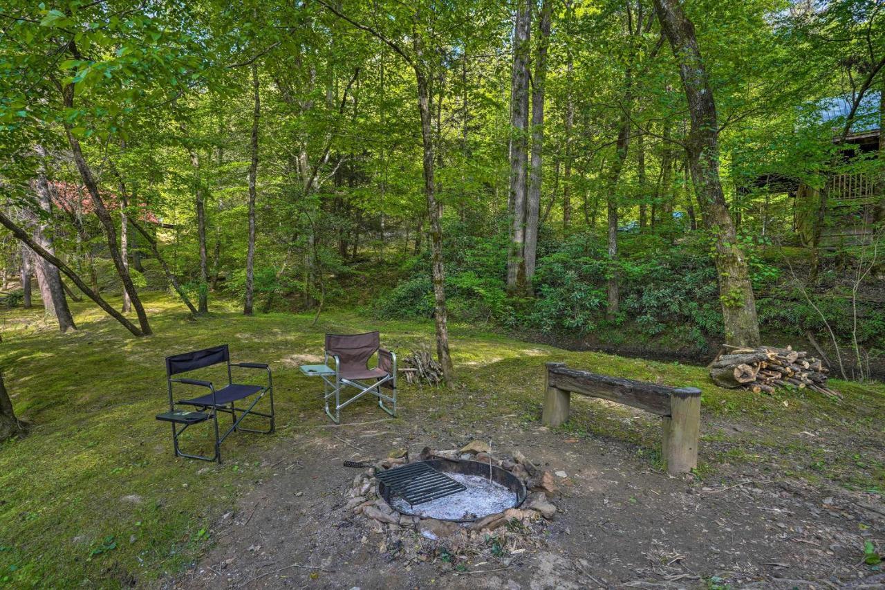 Cozy Tellico Plains Cabin With Large Mountain Creek! Екстер'єр фото