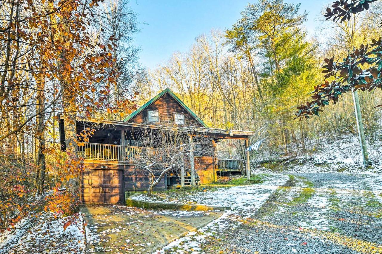 Cozy Tellico Plains Cabin With Large Mountain Creek! Екстер'єр фото