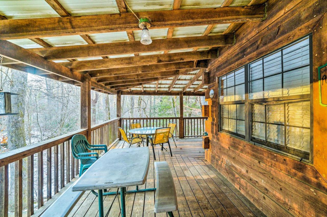 Cozy Tellico Plains Cabin With Large Mountain Creek! Екстер'єр фото