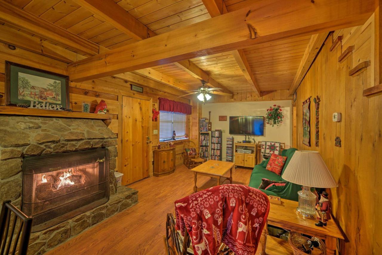 Cozy Tellico Plains Cabin With Large Mountain Creek! Екстер'єр фото